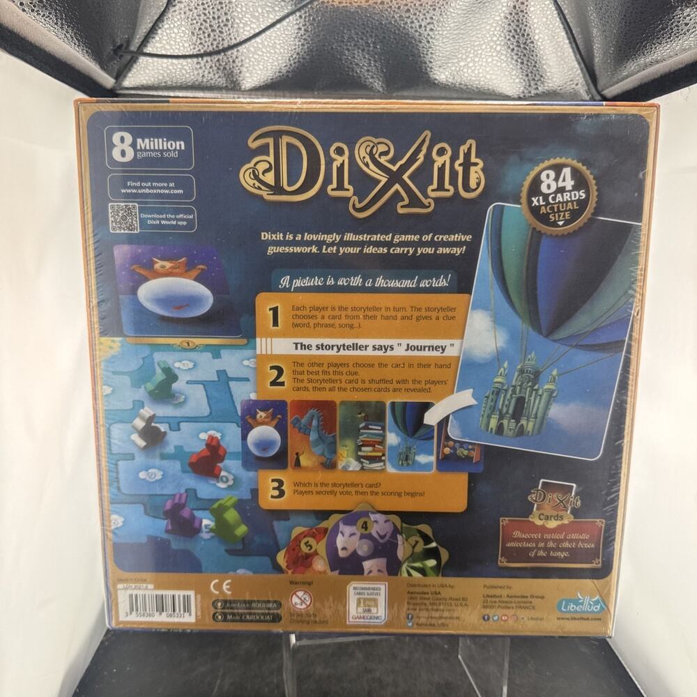 Dixit Board Game Factory Sealed Libellud Storytelling Family Game Ages 8+ 3-8 - Picture 2 of 7